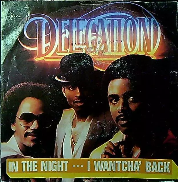 B51S2891 45rpm - 7' - Delegation In The Night / I Wantcha' Back