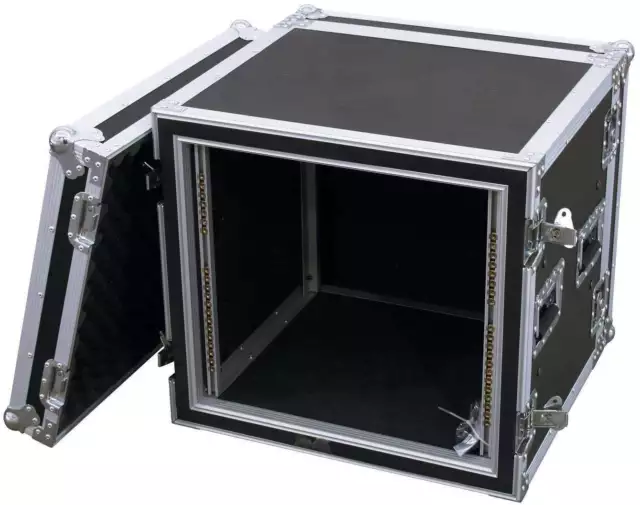 10 HE 19" Shock Proof Mount Rack Case-in-Case Verstärkerrack SP-2 10HE ROADINGER