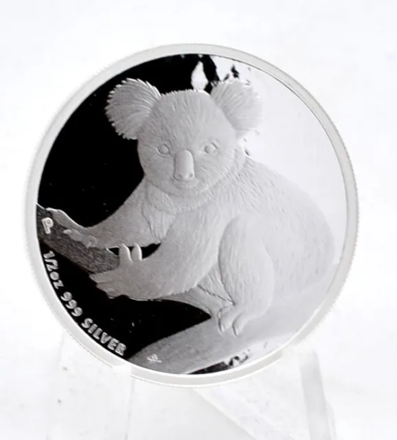 1/2 oz Silber 999 Koala 2009 Australien in Kapsel Silver 50 cent Australia