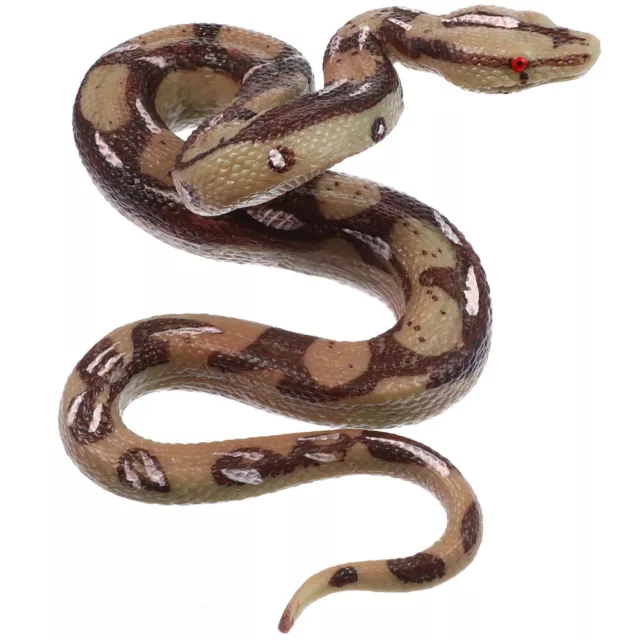 Realistic Rubber Snake Toy High Simulation Scary Fake Snake - 1 Pc-SE