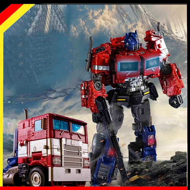 HASBRO Transformers Bumblebee Cyberverse Adventures - Robot électronique Officer Optimus Prime 25 cm - Jouet transformable 2 en 1 pas cher HASBRO Transformers Bumblebee Cyberverse Adventures - Robot électronique Officer Optimus Prime 25 cm - Jouet transformable 2 en 1 pas cher