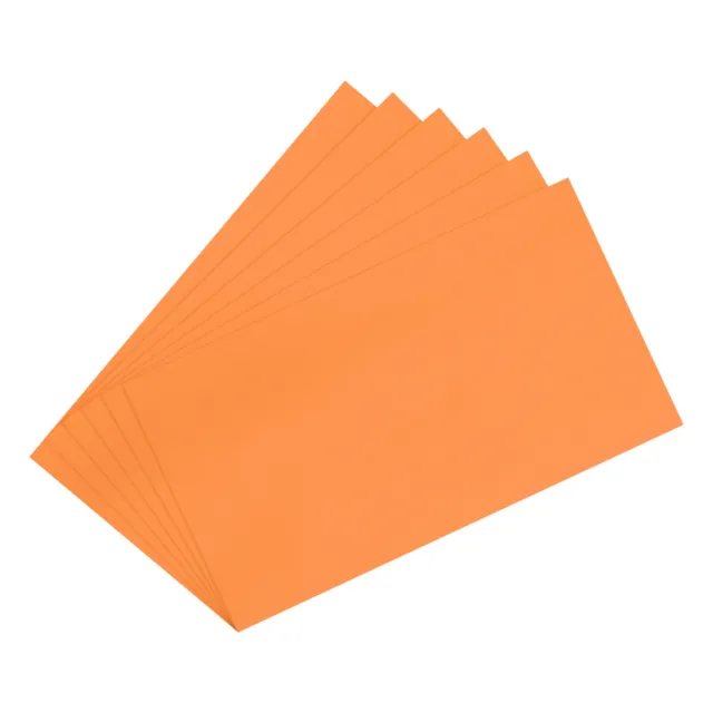 EVA Foam Sheets Orange 35.4 Inch x 19.7 Inch 1mm Thick Crafts Foam Sheets 10Pcs
