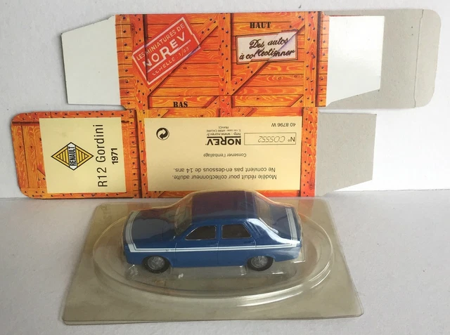 RENAULT 12 R12 BREAK Bleu de France / French Blue Blau de 1971 par