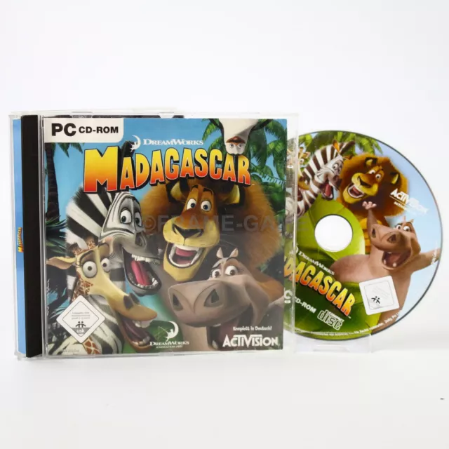 PC CD DVD Spiel Jewelcase Dreamworks Madagascar Gut