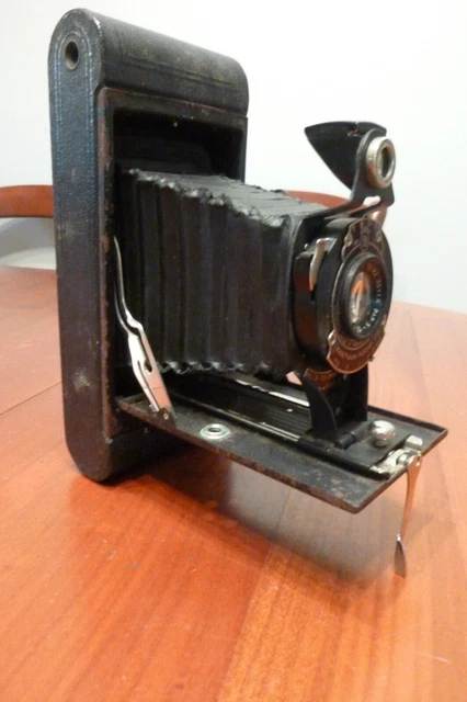 Appareil photo ancien à soufflet  KODAK N°2 A Folding Hawk-Eye Model B 