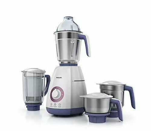 Philips Viva Collection 750 Watt 230 V Mixer Grinder With SS 4 Jars HL7701/00