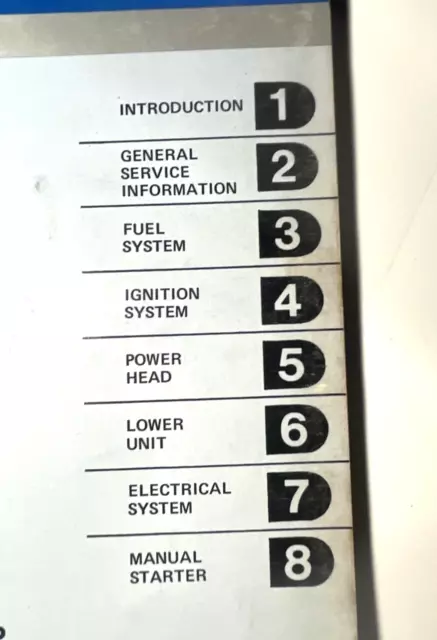 1974 Evinrude 25 HP OMC Outboard Service Shop Repair Manual 5016 FREE 1ST CLASS 2