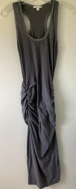 James Perse Midi Ruched Maternity Dress, Size 1