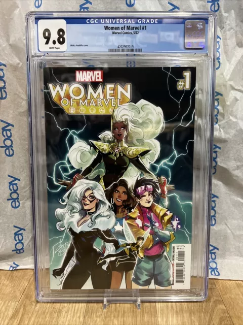 Women Of Marvel #1  MARVEL Comics 2022 Cgc 9.8 New Slab Combine Shipping