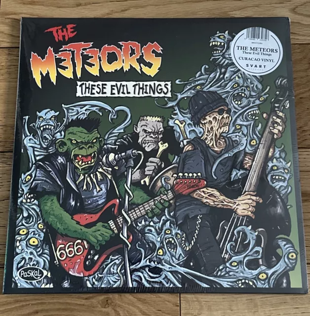 The Meteors These Evil Things (Vinyl) 12" Album Coloured Vinyl (Limited Edition)