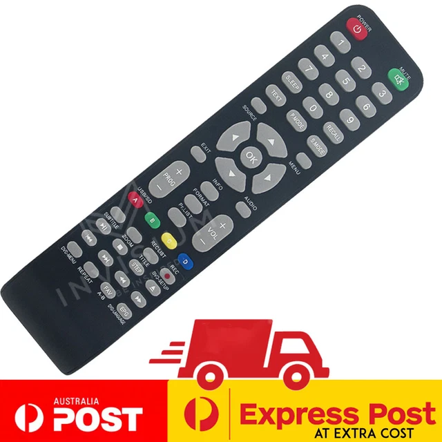Replacement Remote Control For VIVO LTV32FHD, LTV40FHD, LTV42FHD & More! Model 238898, Infrared, Black.