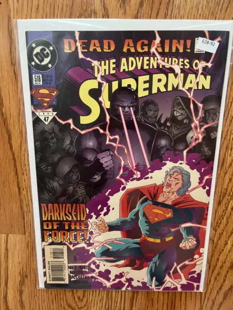 Adventures of Superman vol.1 #518 1994 High Grade 9.0 DC Comic Book E28-92