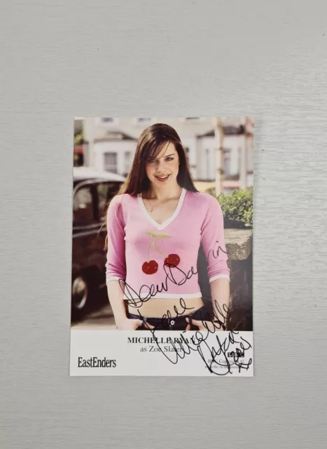 Autograph - Michelle Ryan (Zoe Slater) - Eastenders