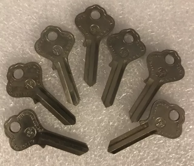 Taylor  key blanks,  X54F , IN-18.    locksmith    Set of 7 [x]