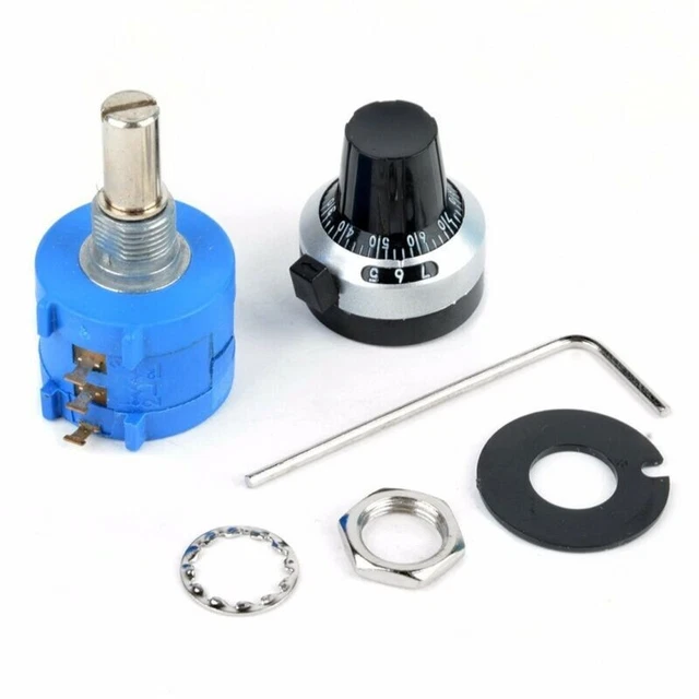10K Ohm Potentiomètre Kit Accessoire Réglable Bouton Pièces Potentiomètre