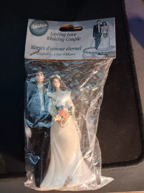 WILTON ENTERPRISES LASTING LOVE WEDDING TOPPER COUPLE VINTAGE 1994 RARE  UNOPENED $15.00 - PicClick