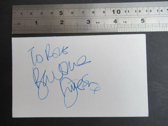 Barbara Dickson Singer  original  Autograph