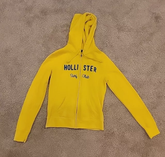 Hollister yellow jacket top