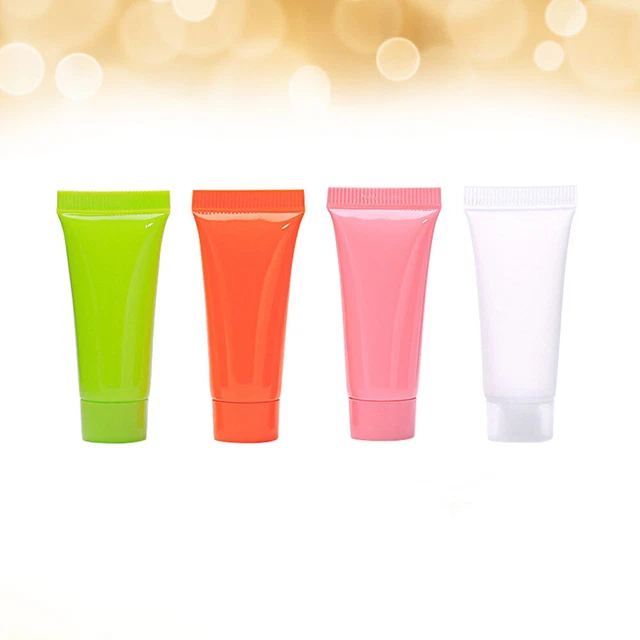 20 pz contenitore per bottiglie shampoo bottiglie da viaggio portatili gel doccia dispenser