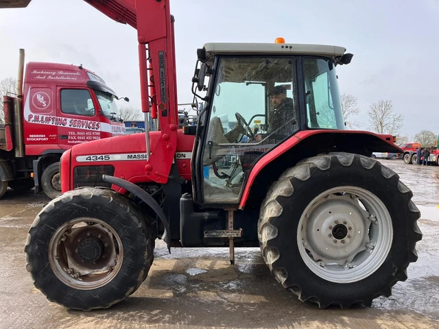 MASSEY FERGUSON 4345 4Wd Loader Tractor £13,950.00 - PicClick UK