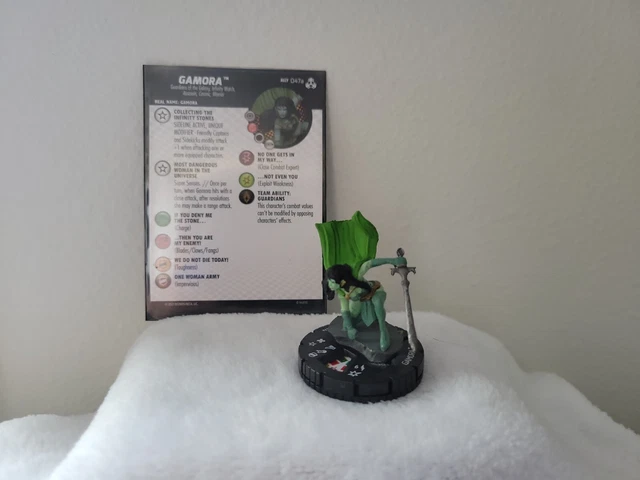 Heroclix - Avengers War of the Realms - Super Rare - Gamora 047a