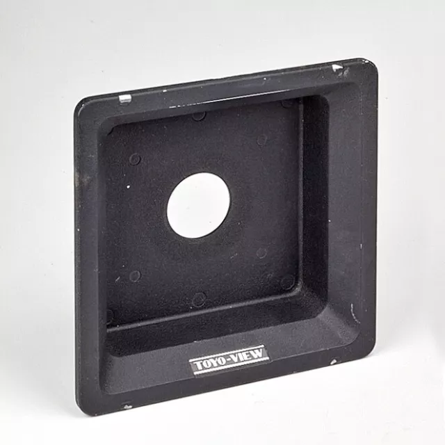 Genuine TOYO-VIEW recessed lensboard w/Copal #0 lens opening