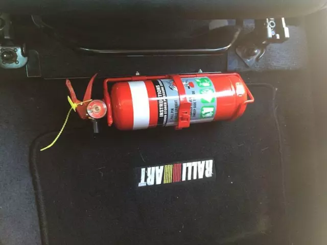 EVO 7, 8, 9 Fire Extinguisher Bracket 3