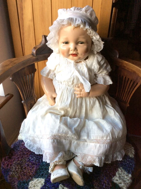 RARE 24 INCH smiling Effanbee Bubbles doll 1924 225.00