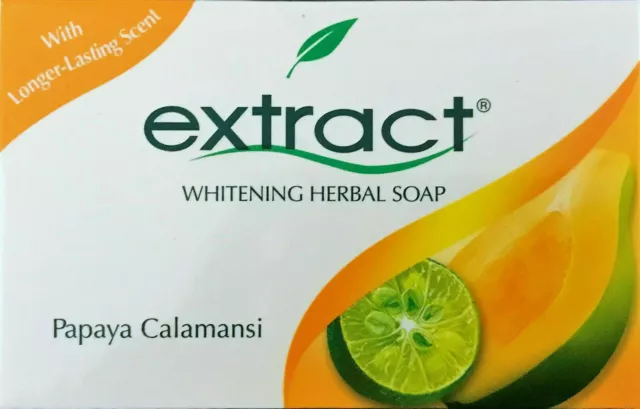 Extract Peau Éclaircissant & Éclaircissement Herbes Savon Papaye Calamansi 125g