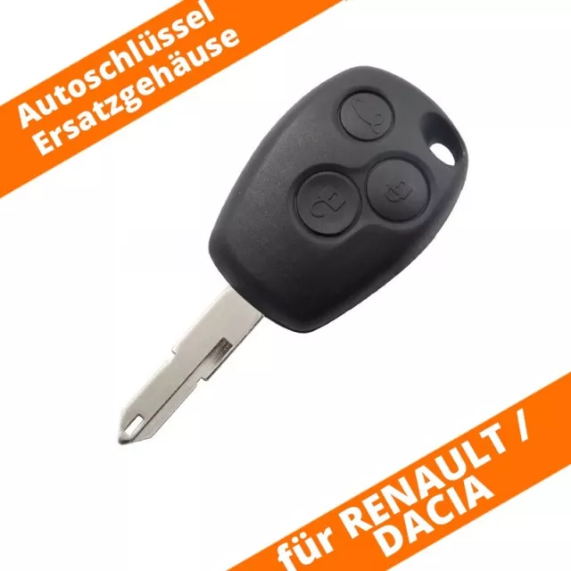 AUTO FUNK SCHLÜSSEL Ersatz Tasten Gehäuse für Renault Master Trafic Opel  Vivaro EUR 6,99 - PicClick DE