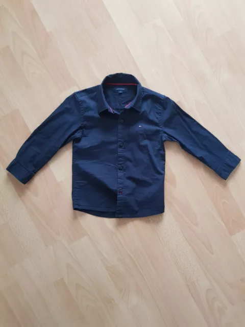 TOMMY HILFIGER Hemd Baby Jungen, Gr:92 , Schwarz