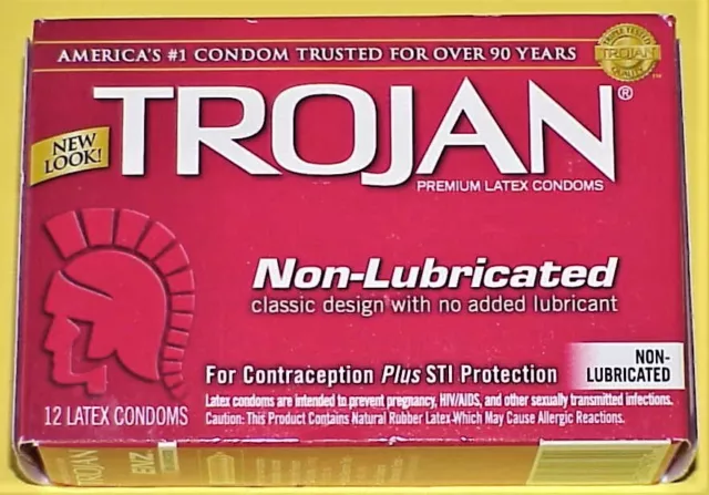 Vintage Trojans, Condoms / Rubbers, Colectors Item, Not For Use Due To Age