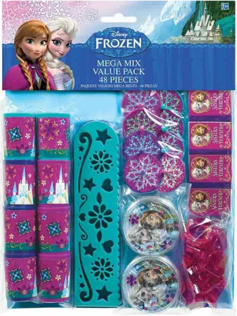 Disney Frozen Party Supplies | Mega Mix Favours for Party / Loot Bags 48 Items