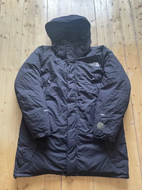 RARE Genuine The North Face Arctic Gore-tex Jacket Parka Navy Down Filled