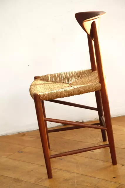 50er 60er Stuhl Modell 316' Peter Hvidt  Molgaard Nielsen für Soborg Chair Teak