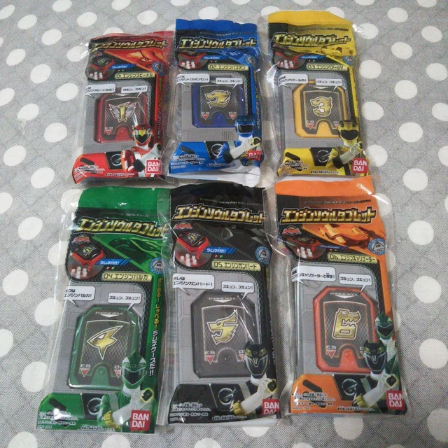 Power Rangers Engin Sentai Go Onger Engine soul tablet all 6 types complete