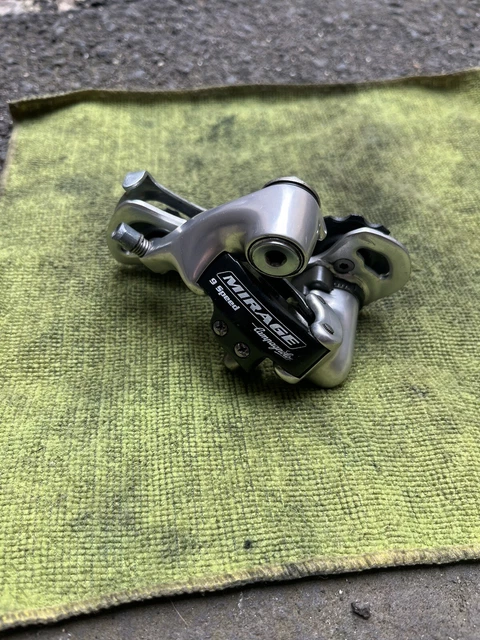Dérailleur Arrière Campagnolo Xenon 9v – Cage Longue, Triple, Noir (occasion)