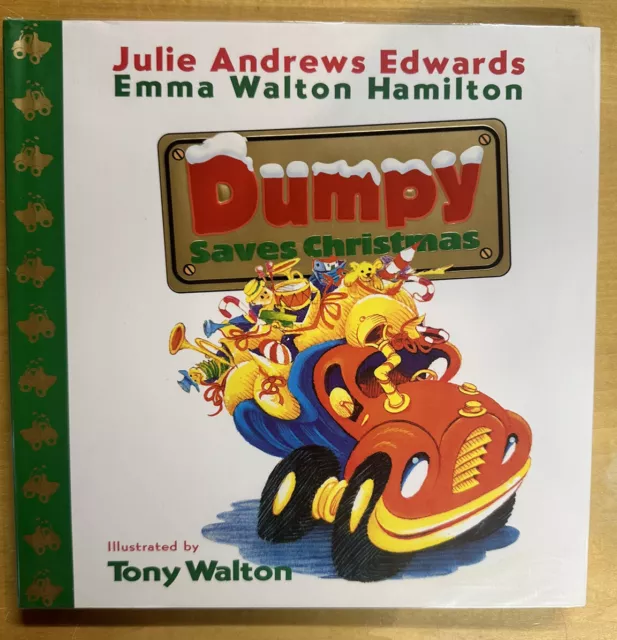Julie Andrews (Movie Star) SIGNED 1st Edition Book - Dumpy Saves Christmas