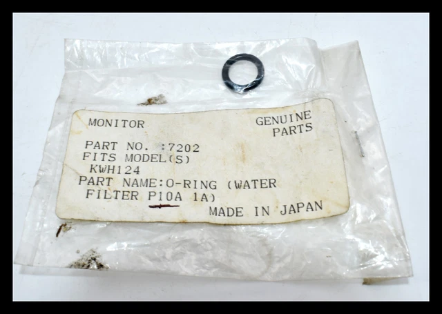 Monitor 7202 Kwh124 O-Ring Water Filter P10A 1 A B1