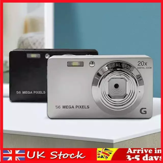 Compact Camera 4K 56MP Digital Camera 56 Million Pixel for Photography and Video