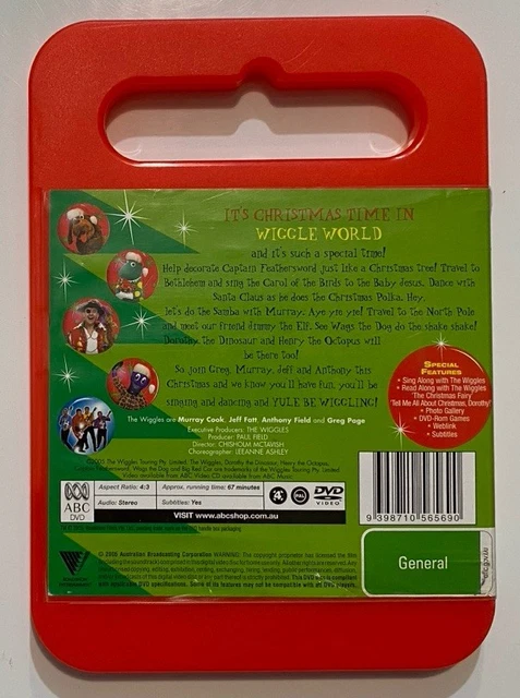 THE WIGGLES YULE Be Wiggling DVD OG Original Members Cast 2005 Vintage ...