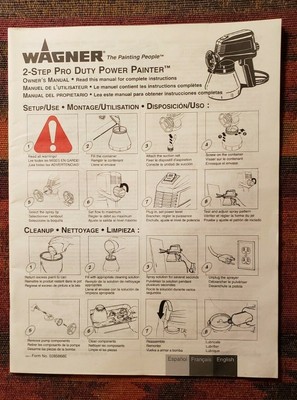 WAGNER 2-STEP PRO-DUTY Model 305E Power 