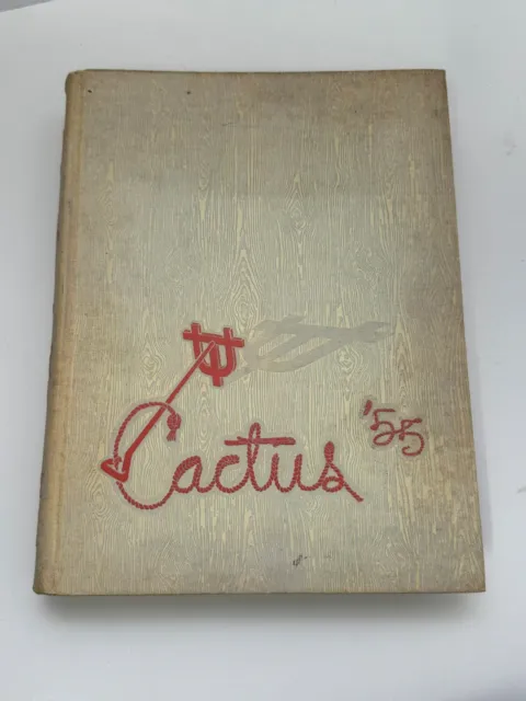 1955 University of Texas Yearbook The Cactus UT Austin Longhorns VTG