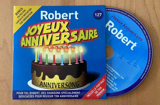 Cd Joyeux Anniversaire Robert N 127 11 Titres Eur 3 90 Picclick Fr