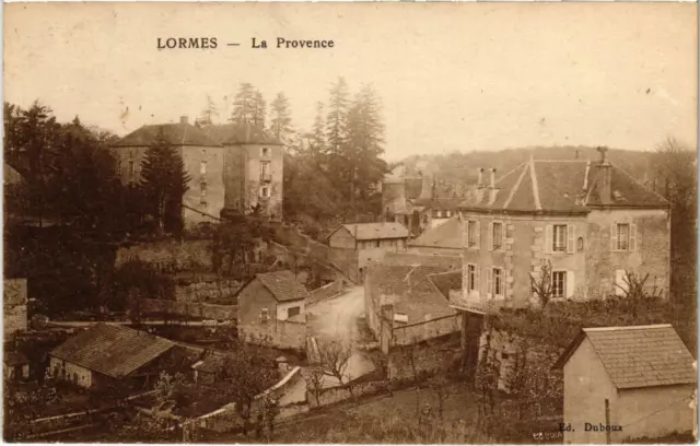 CPA LORMES La Provence Nievre (100159)