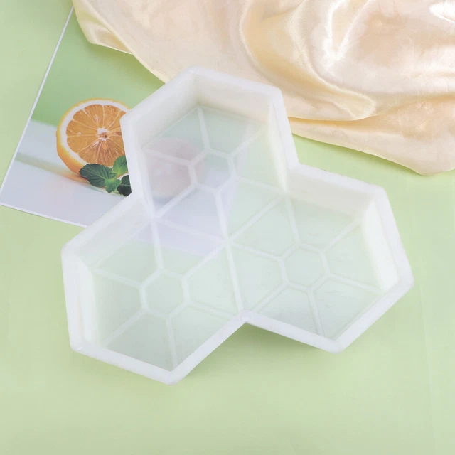 Stampo per pavimentazione manuale, quadrato, 40 cm, per pavimentazione in calcestruzzo, mattone, pietra per pavimentazione del prato e giardino