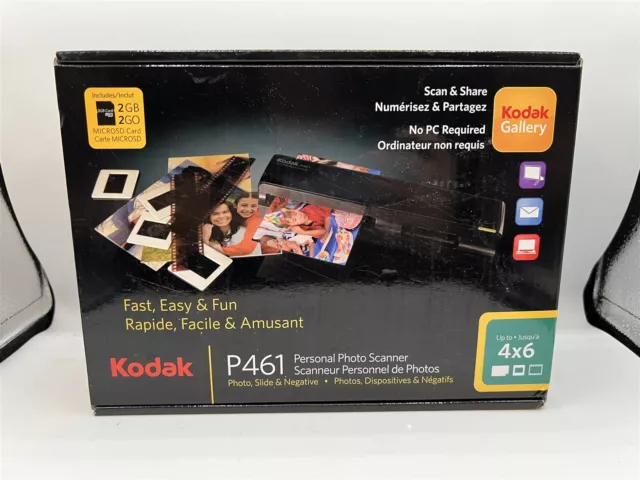 KODAK P461 PERSONAL PHOTO SCANNER UP TO 4x6 PHOTO SLIDE & NEGATIVE