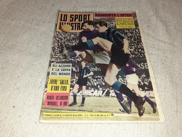 Lo Sport Illustrato N°48 1966 – Gianni Motta Couverture (occasion)