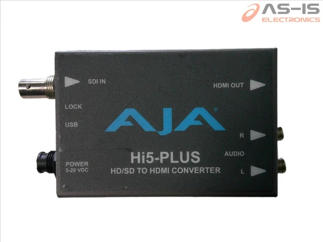 *As-Is* Aja Hi5-Plus Hd/Sd To Hdmi Converter (Y1781)