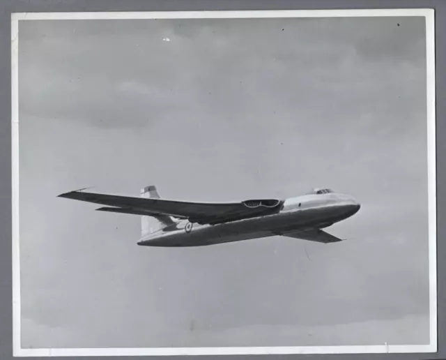 Vickers Valiant Bomber Prototype Large Vintage Original Press Photo Raf 4